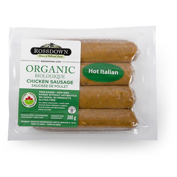 Hot Italian Chicken Sausage - Rossdown