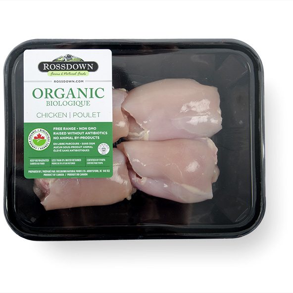 Organic Boneless Skinless Chicken Thigh - Rossdown Farms & Natural Foods