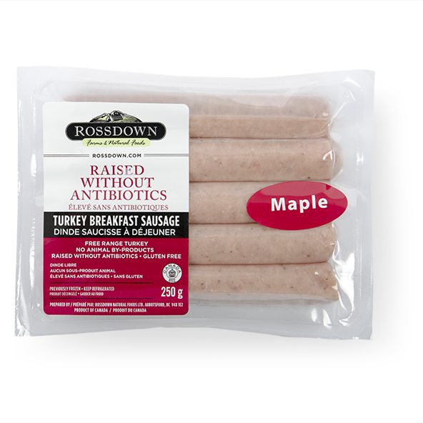 Rossdown Turkey Sausage - Maple